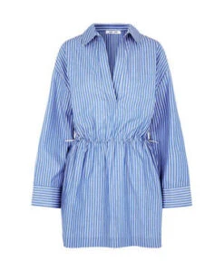 SAMSØE SAMSØE Samsøe & SamsøeEdith Dress - Blue/White Stripe -CYNTHIA Clothing Shop Edith Dress 20230607015237 2