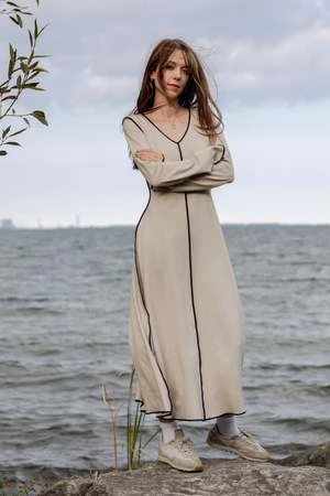 Eliza FaulknerClara Dress - Cream 3 Eliza FaulknerClara Dress - Cream