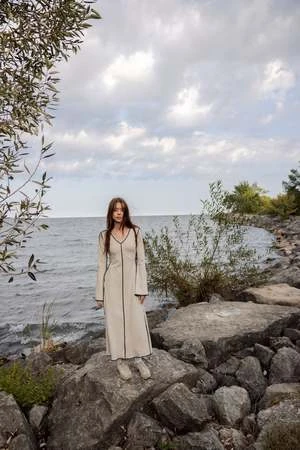 Eliza FaulknerClara Dress - Cream 9 Eliza FaulknerClara Dress - Cream - Image 7