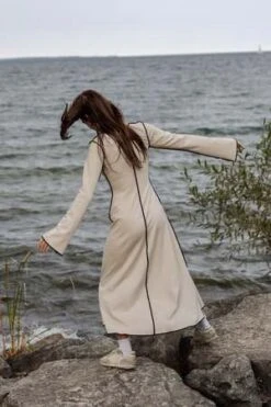 Eliza FaulknerClara Dress - Cream 23 Eliza FaulknerClara Dress - Cream -CYNTHIA Clothing Shop Eliza Faulkner Clara Dress Cream 20231003183255