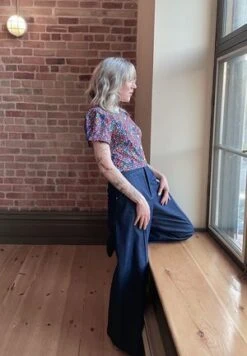 Eliza FaulknerLavoy Pants - Indigo Denim -CYNTHIA Clothing Shop Eliza Faulkner Lavoy Pants Indigo Denim 20211015155444