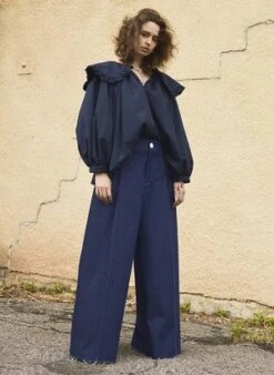 Eliza FaulknerLavoy Pants - Indigo Denim -CYNTHIA Clothing Shop Eliza Faulkner Lavoy Pants Indigo Denim 20211015155448 1