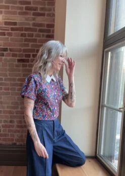 Eliza FaulknerLavoy Pants - Indigo Denim -CYNTHIA Clothing Shop Eliza Faulkner Lavoy Pants Indigo Denim 20211015155448