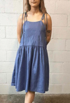 Eliza FaulknerTig Dress - Periwinkle