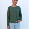 JungmavenEncanto Long Sleeve - Hunter Green -CYNTHIA Clothing Shop Encanto Long Sleeve Hunter Green 20231007032212