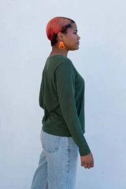 JungmavenEncanto Long Sleeve - Hunter Green -CYNTHIA Clothing Shop Encanto Long Sleeve Hunter Green 20231007032213 1