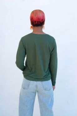 JungmavenEncanto Long Sleeve - Hunter Green -CYNTHIA Clothing Shop Encanto Long Sleeve Hunter Green 20231007032213 2