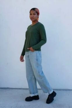 JungmavenEncanto Long Sleeve - Hunter Green -CYNTHIA Clothing Shop Encanto Long Sleeve Hunter Green 20231007032213 3