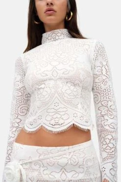 For Love & LemonsEzra Top - White 11 For Love & LemonsEzra Top - White -CYNTHIA Clothing Shop Ezra Top White 20231007015910 3