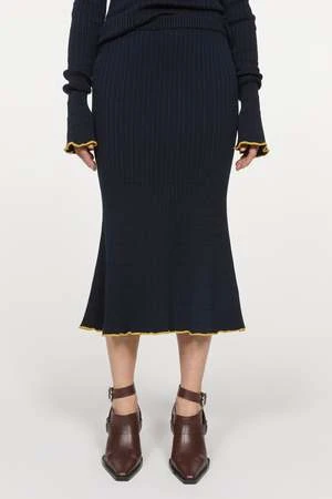 RodebjerFly Skirt - Dark Navy 4 RodebjerFly Skirt - Dark Navy - Image 2