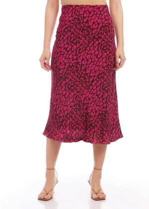 Fifteen TwentyBias Midi Skirt - Leopard 3 Fifteen TwentyBias Midi Skirt - Leopard