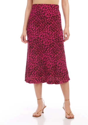 Fifteen TwentyBias Midi Skirt - Leopard 6 Fifteen TwentyBias Midi Skirt - Leopard - Image 4