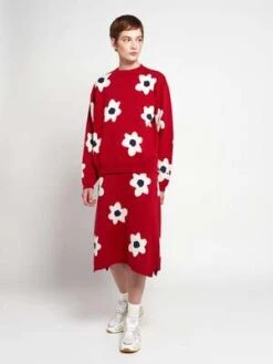 Bobo ChosesFloral Jacquard Pencil Skirt - Burgundy Red 11 Bobo ChosesFloral Jacquard Pencil Skirt - Burgundy Red -CYNTHIA Clothing Shop Floral Jacquard Pencil Skirt 20230823074522 1