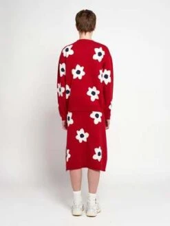 Bobo ChosesFloral Jacquard Pencil Skirt - Burgundy Red 13 Bobo ChosesFloral Jacquard Pencil Skirt - Burgundy Red -CYNTHIA Clothing Shop Floral Jacquard Pencil Skirt 20230823074522 3