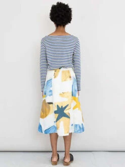FOLKFull Seam Skirt - Void Print -CYNTHIA Clothing Shop Folk Full Seam Skirt in Void Print 20230208171151 3