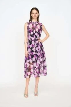 CHRISTY LYNNGemma Dress - Violet Shadow Flower