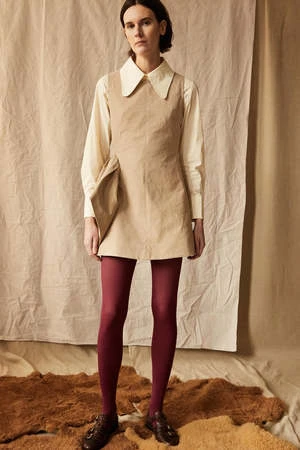 Caron CallahanGeorgia Tunic - Khaki Twill 7 Caron CallahanGeorgia Tunic - Khaki Twill - Image 5