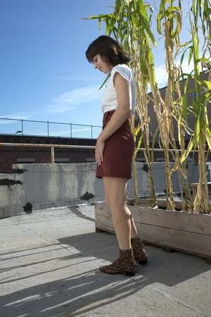 LoupGina Skirt - Cocoa 4 LoupGina Skirt - Cocoa - Image 2