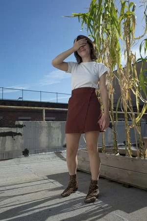 LoupGina Skirt - Cocoa 9 LoupGina Skirt - Cocoa - Image 7