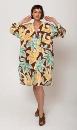 Rachel ComeyGita Dress - Brown Multi -CYNTHIA Clothing Shop Gita Dress 20220617203723 1