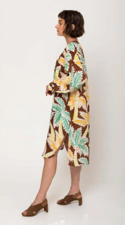 Rachel ComeyGita Dress - Brown Multi -CYNTHIA Clothing Shop Gita Dress 20220617203723 2