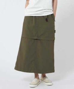 New Products 21 GramicciConvertible Micro Ripstop Skirt - Army Green