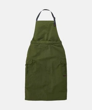 GramicciNylon Tussah Covertible Apron Dress - Deep Olive 3 GramicciNylon Tussah Covertible Apron Dress - Deep Olive