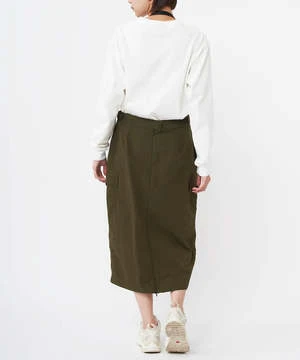 GramicciNylon Tussah Covertible Apron Dress - Deep Olive 7 GramicciNylon Tussah Covertible Apron Dress - Deep Olive - Image 5