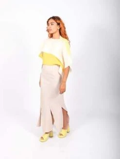 Grind And GlazeLinear Skirt - Oyster 13 Grind And GlazeLinear Skirt - Oyster -CYNTHIA Clothing Shop Grind and Glaze Linear Skirt Oyster 20230830213324 2