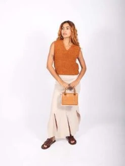 Grind And GlazeLinear Skirt - Oyster 11 Grind And GlazeLinear Skirt - Oyster -CYNTHIA Clothing Shop Grind and Glaze Linear Skirt Oyster 20230830213324