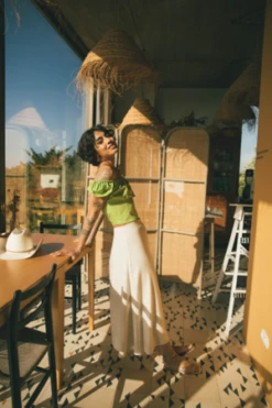 SIZHESPERO SKIRT - LINEN