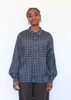 MAKUHans Shirt - Blue -CYNTHIA Clothing Shop Hans Shirt OS 20231026142624 2