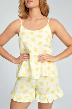 HelmstedtMira Shorts - Sunflower Field -CYNTHIA Clothing Shop Helmstedt Mira Shorts Sunflower Field 20220610002613