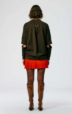 TibiItalian Sporty Mini Skirt - Red -CYNTHIA Clothing Shop Italian Sporty Mini Skirt 20230125211420 1