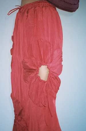 J.KimFlower Skirt - Red 6 J.KimFlower Skirt - Red - Image 4