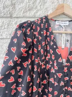 Hunter BellJenkins Dress - Onyx Heart -CYNTHIA Clothing Shop Jenkins Dress 20231012200547 2