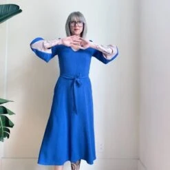 Jennifer GlasgowZoe Dress - Royal Blue -CYNTHIA Clothing Shop Jennifer Glasgow Zoe Dress Royal Blue 20231020091259