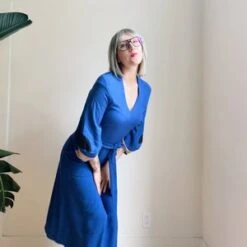 Jennifer GlasgowZoe Dress - Royal Blue -CYNTHIA Clothing Shop Jennifer Glasgow Zoe Dress Royal Blue 20231020091300 1