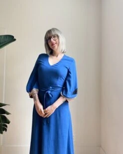 Jennifer GlasgowZoe Dress - Royal Blue -CYNTHIA Clothing Shop Jennifer Glasgow Zoe Dress Royal Blue 20231020091300