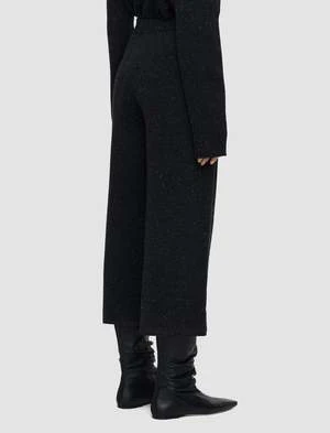 JosephTweed Knit Culotte Pants - Black 4 JosephTweed Knit Culotte Pants - Black - Image 2