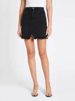 J BrandJules High Rise Skirt - Undecover Destruct