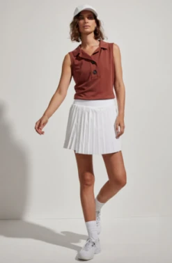 VarleyKalmia Mid Rise Skort - White