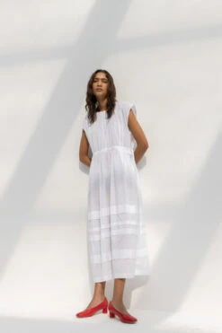 KowtowCamile Dress - White -CYNTHIA Clothing Shop KOWTOW CAMILE DRESS WHITE 20230104101204