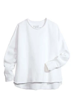 Frank & EileenL/S Capelet - White