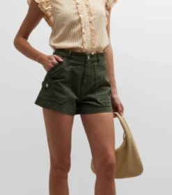 Veronica BeardLANNY SHORT - ARMY GREEN