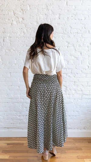 By TogetherLet's Groove Skirt - Black/White 6 By TogetherLet's Groove Skirt - Black/White - Image 4