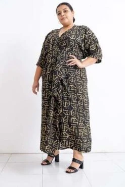 Osei-DuroLetsa Wrap Dress - Chale -CYNTHIA Clothing Shop Letsa Dress in Chale 20231002211141 1