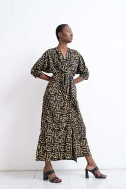 Osei-DuroLetsa Wrap Dress - Chale -CYNTHIA Clothing Shop Letsa Dress in Chale 20231002211141