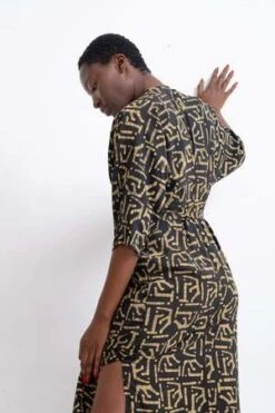 Osei-DuroLetsa Wrap Dress - Chale -CYNTHIA Clothing Shop Letsa Dress in Chale 20231002211143 2