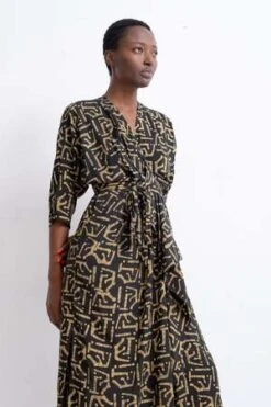 Osei-DuroLetsa Wrap Dress - Chale -CYNTHIA Clothing Shop Letsa Dress in Chale 20231002211143